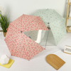 Korean Vintage Plaid Toddler Umbrella - Aesthetic Rain Gear for Photoshoots & Safe Use