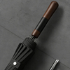 Windproof Golf Umbrella with Wooden Handle Auto-Open