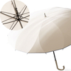 Windproof Straight Umbrella with Large for Rain Protection