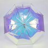 Colorful Laser Transparent Umbrella – Your UPF50+ Shield Against Rain & Sun