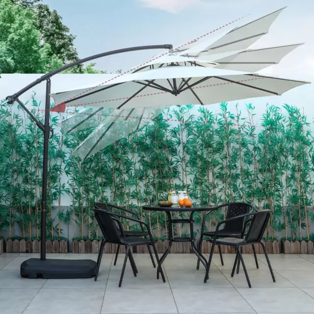 UPF50+10ft Offset Cantilever Umbrella Supplier