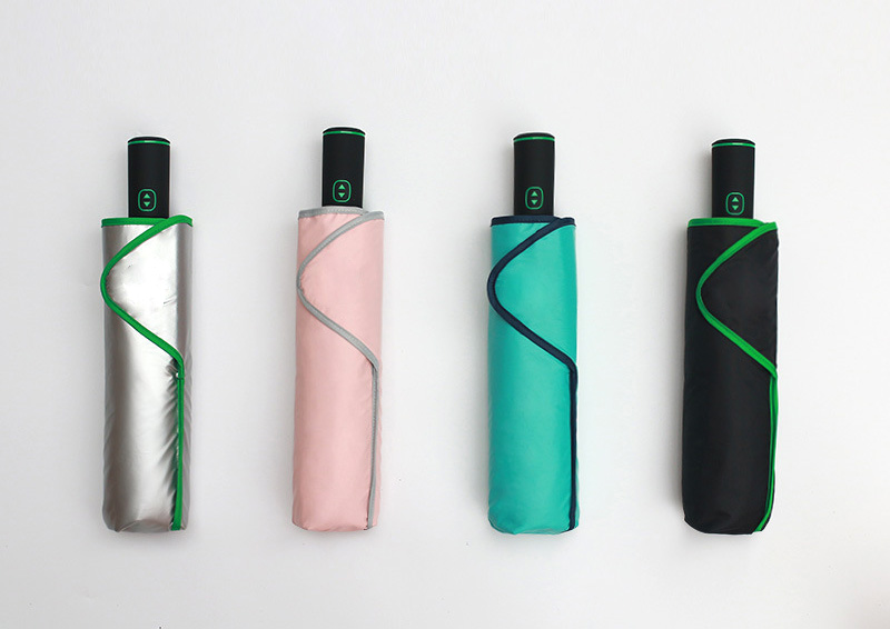 UPF 50+ UV Protection Folding Travel Umbrella-07