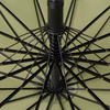 Two tone Windproof Large Straight Umbrella for Rain