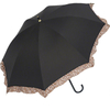 Long Umbrella - Lace Edging for Both sun and Rain