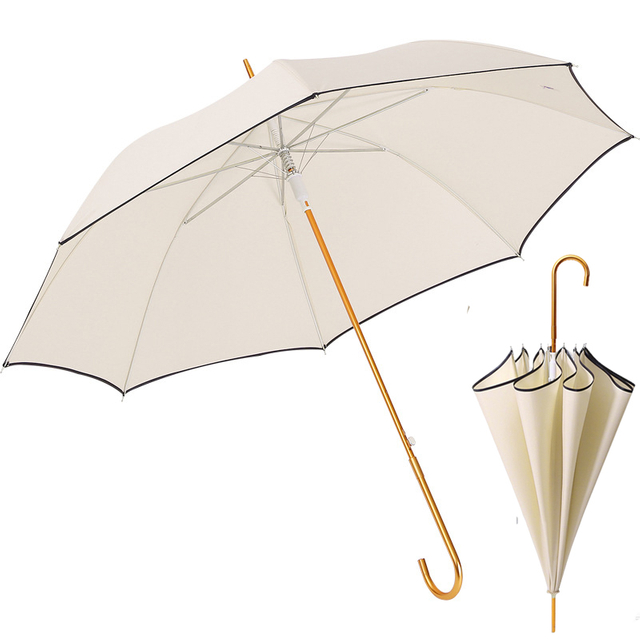 Long Umbrella - Large Windproof for Rain & Sun