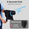 Fold in 2 Seconds Shape Memory Folding Umbrella Golf umbrella Windproof and Rainproof Strong