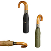 Elegant Classic Umbrella with Wooden Handle Windproof &Automatic