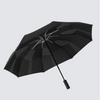  Automatic Compact Umbrella 8 Ribs - UV Block Sun Shield & Waterproof with PET Quick-Fold Patch