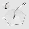 Clear Dog Umbrella with Adjustable Leash - Hands-Free Rain Protection for Small Dogs