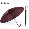 Windproof Umbrella Water Repellent Stick Umbrella 24 Bones 