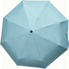 Compact Foldable Umbrella with Wood Handle & Windproof 