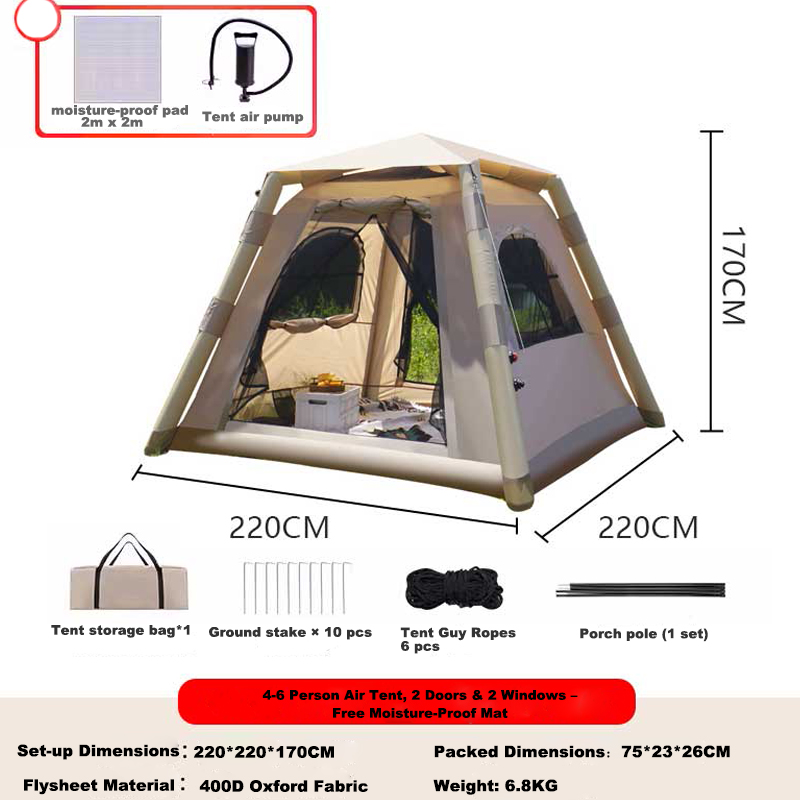 Inflatable Camping Tent07