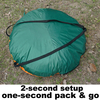2-Sec Quick Pop Tent – Instant Throw Setup, Fits 3-4